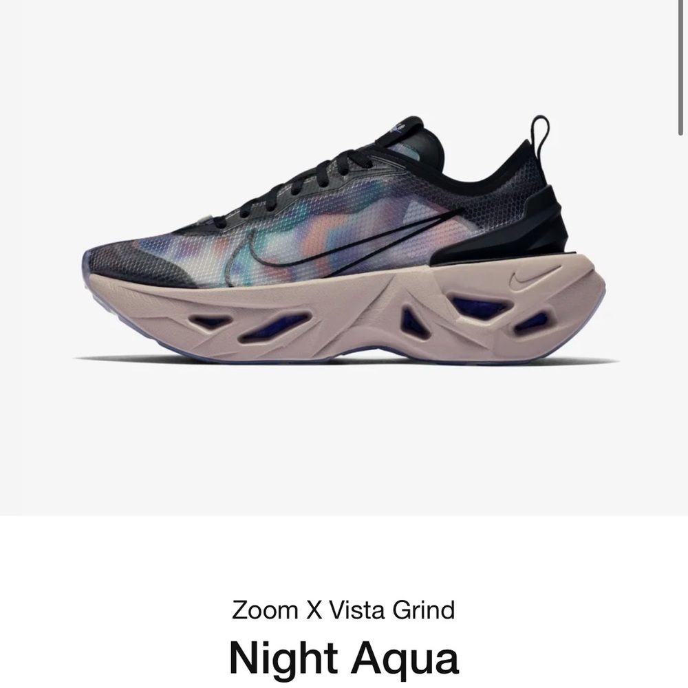 NIKE womens ZoomX va vista Grind SP aqua size 9.5